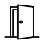 icon of a door