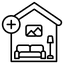 icon of a home addition