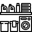 icon of a laundry room